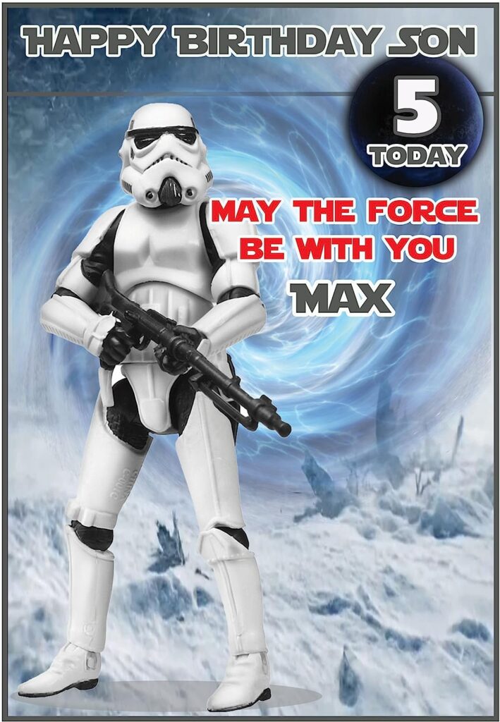 Star Wars Themed Birthday cards